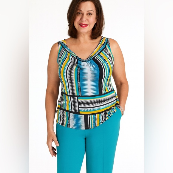 Dress Barn Two-piece pants set, Top (M)& Pants (8) - Picture 10 of 10